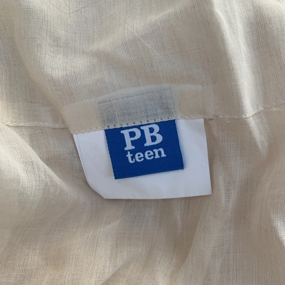 PB Teen Pottery Barn Casa Siesta Sheer Curtain NEW!